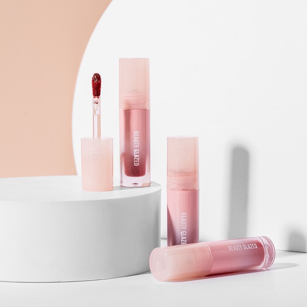 Beauty Glazed Lip Glaze Water Sensitive Soft Fog Lip Gloss Beauty Glazed Lip Tint Beauty Glazed Lipstick Beauty Glazed Lipstik Beauty Glazed