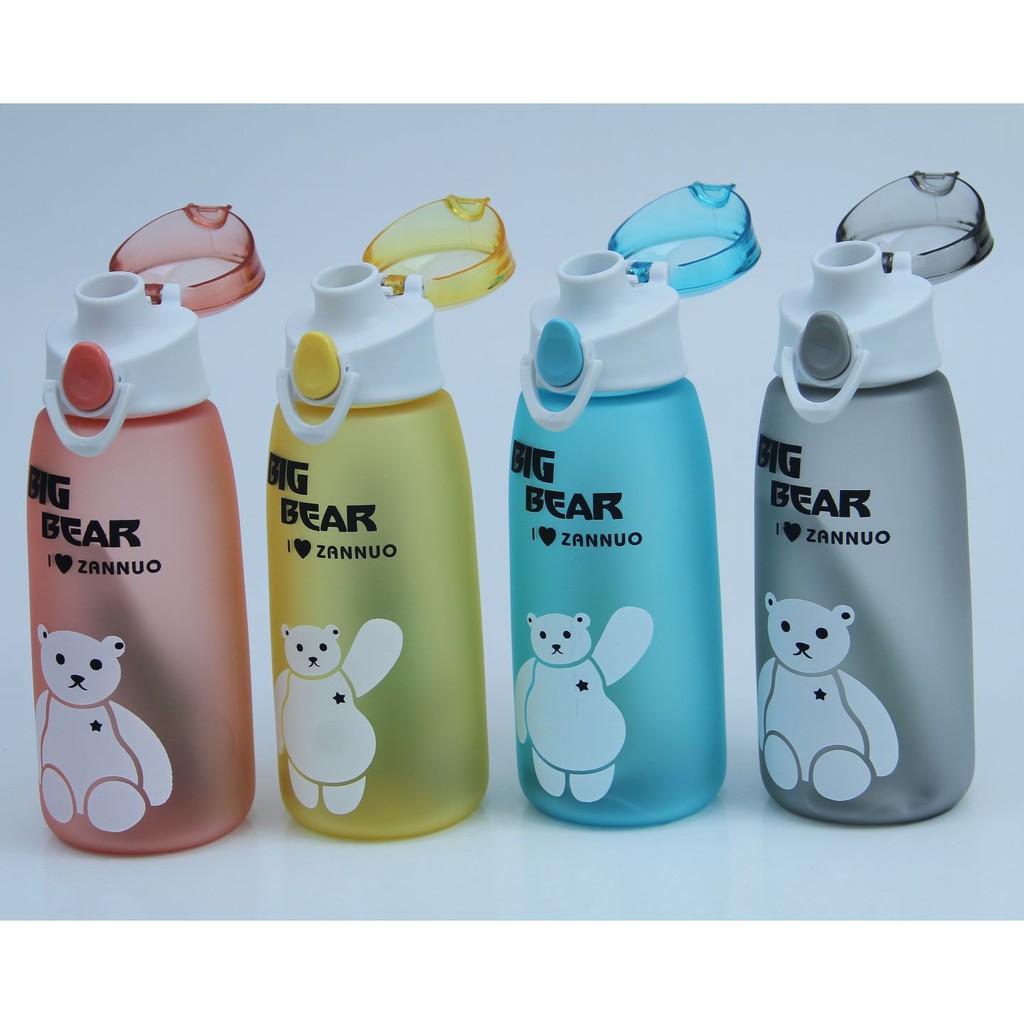 Botol Minum Big Bear 500 Ml / Big Bear Water Bottle / Botol Minum Plastik Kode 7317