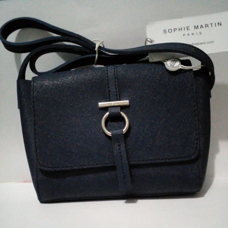 Tas Selempang Wanita Sophie Martin Biru Dongker