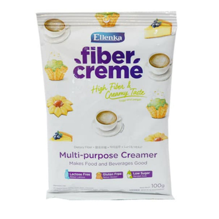 

Krimer- Fiber Creme Ellenka 100 Gr High Fiber & Creamy Taste Sachet Promo -Krimer.