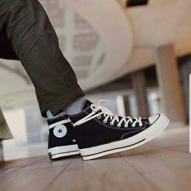 Converse 70s Black White Hi Sepatu converse 70s Sepatu 70s Murah Sepatu Allstar70s Converse70s Murah