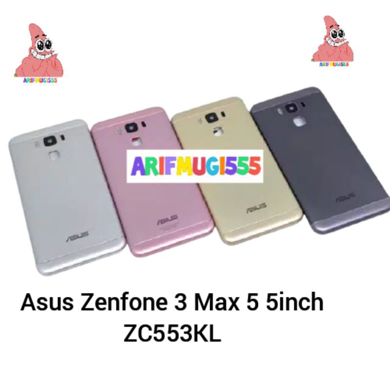 BACKDOOR BACK COVER KESING CASING HOUSING TUTUP BELAKANG ASUS ZENFONE 3 MAX 5.5inch ZC553KL ORIGINAL