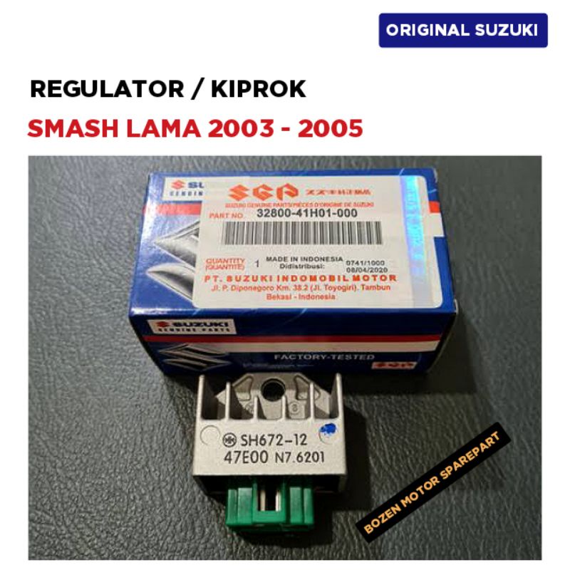 Regulator Smash Lama 2003 2004 2005 / Original Suzuki / Ori SGP / Kiprok Regurator Orsinil 110 cc
