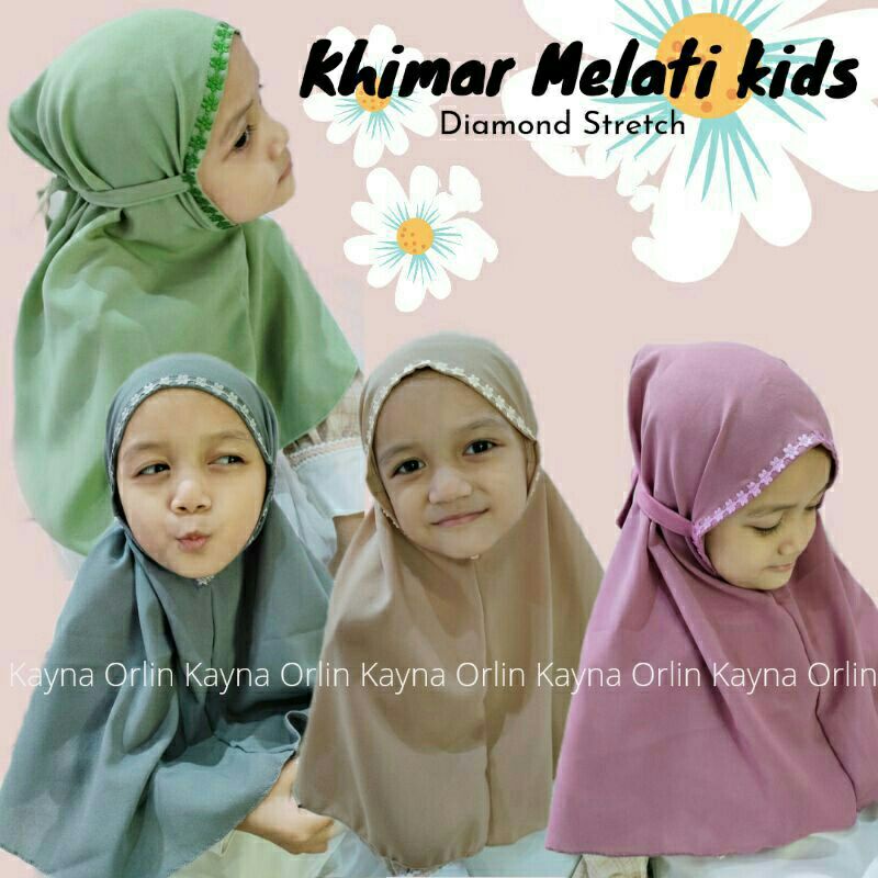 HIJAB BERGO MARYAM ANAK RENDA MELATI