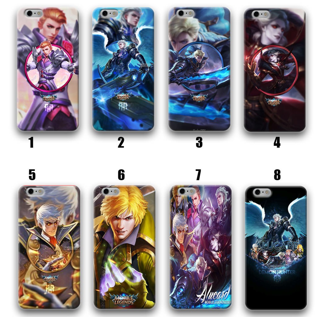 CASING HP MOBILE LEGEND HERO ALUCARD Shopee Indonesia