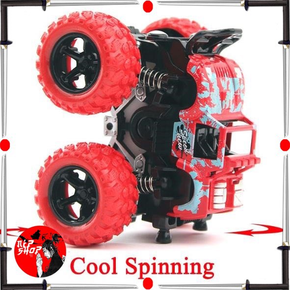 Monster Zap Mainan Mobil Jip Off Road 4 Drive Inertial Bigfoot- MultiColor