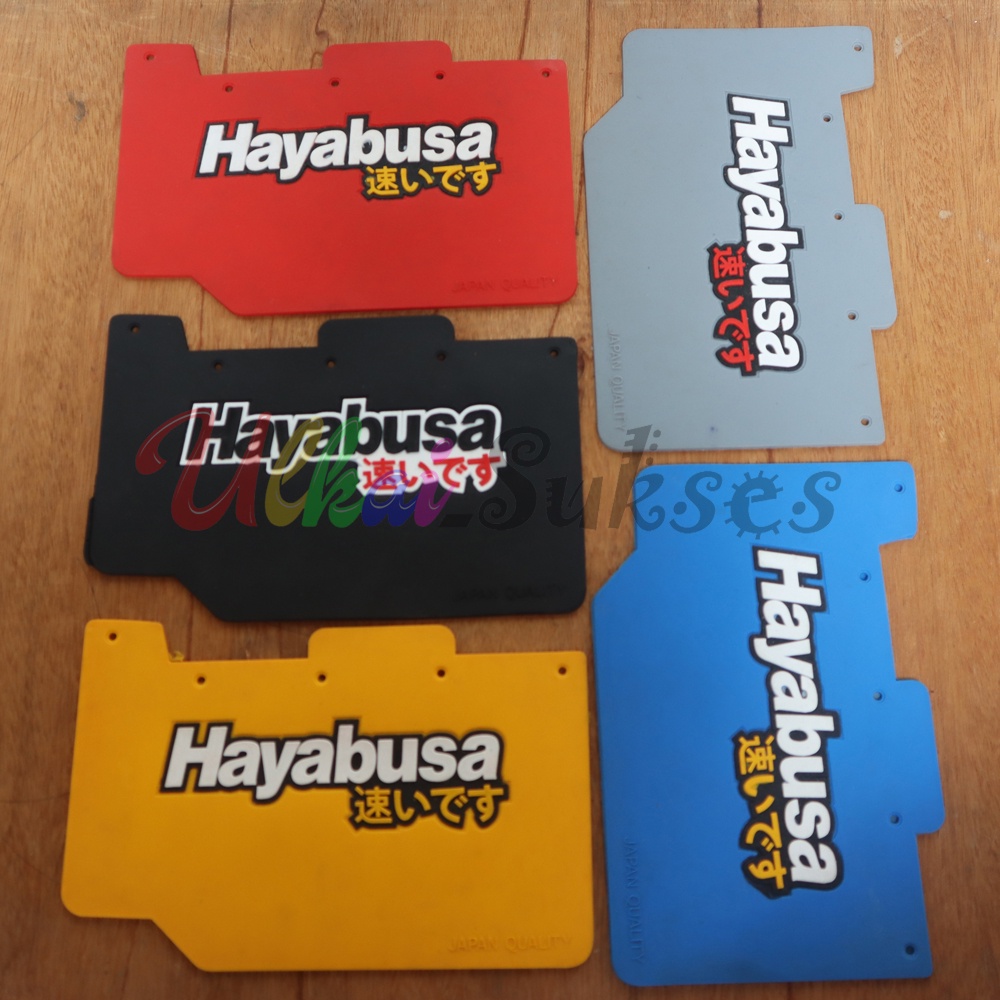 Mudflap Honda Beat Fi New Motif Hayabusa l Mud Flap Karet Penahan Lumpur Karpet Kolong Beat Fi New Variasi Aksesoris Motor Murah