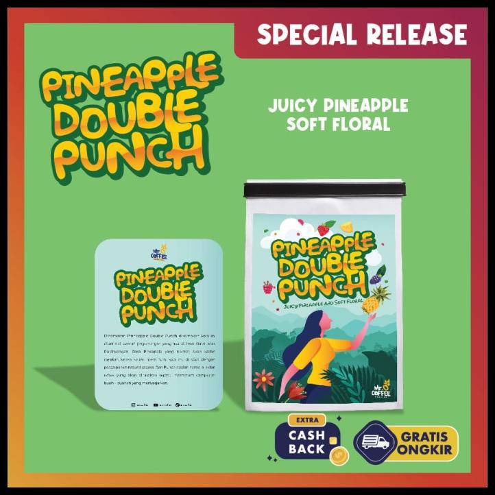 

Kopi Arabika Parahyangan Pineapple Punch 100G Limited Specialty