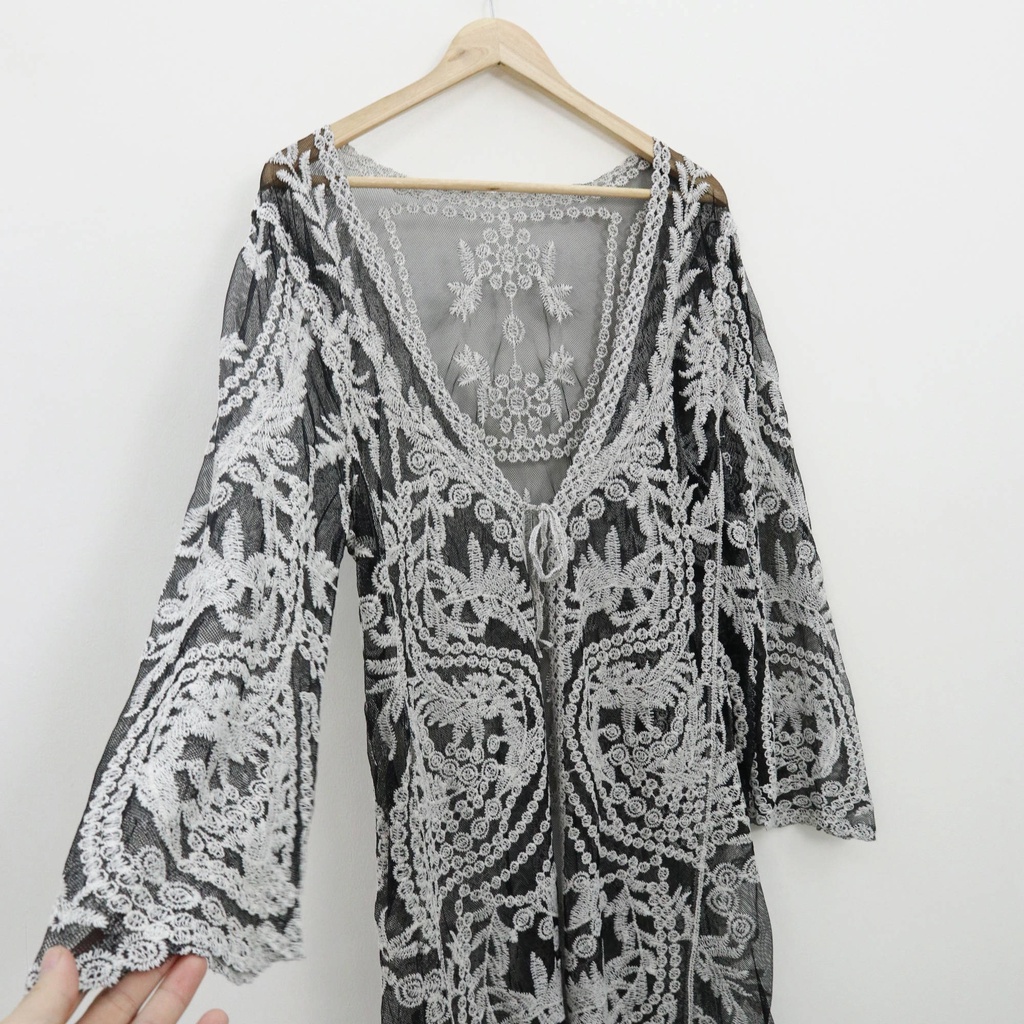 Vaya lace long outer - Thejanclothes
