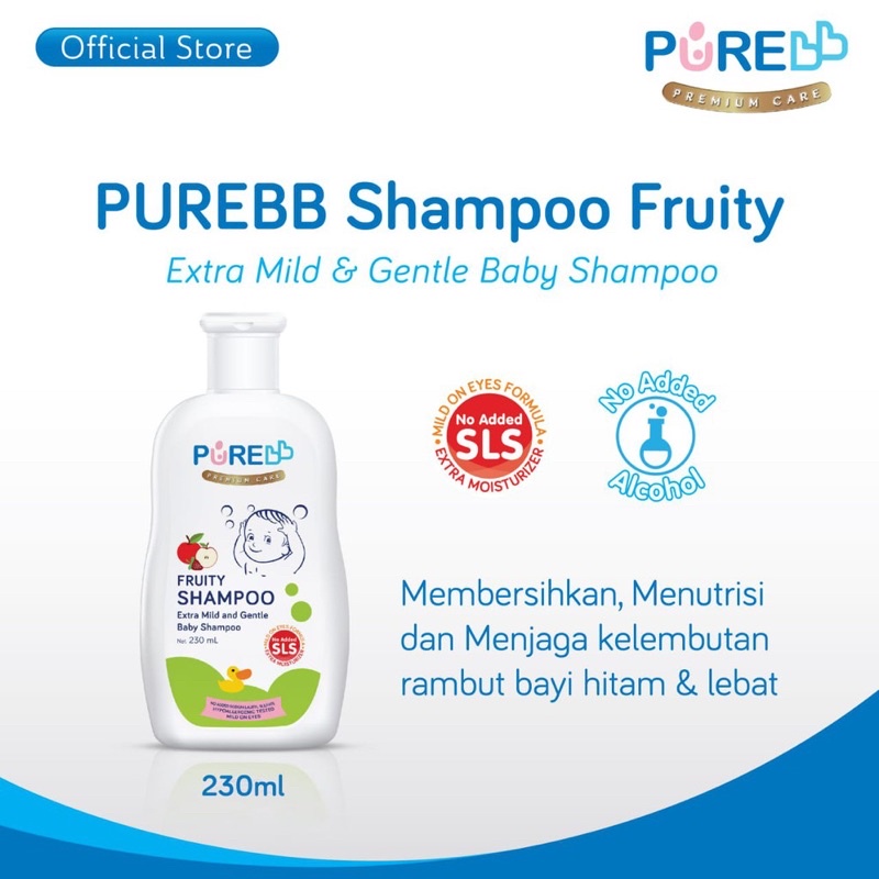 Pure Baby Shampoo Fruity &amp; Freshy 230ml