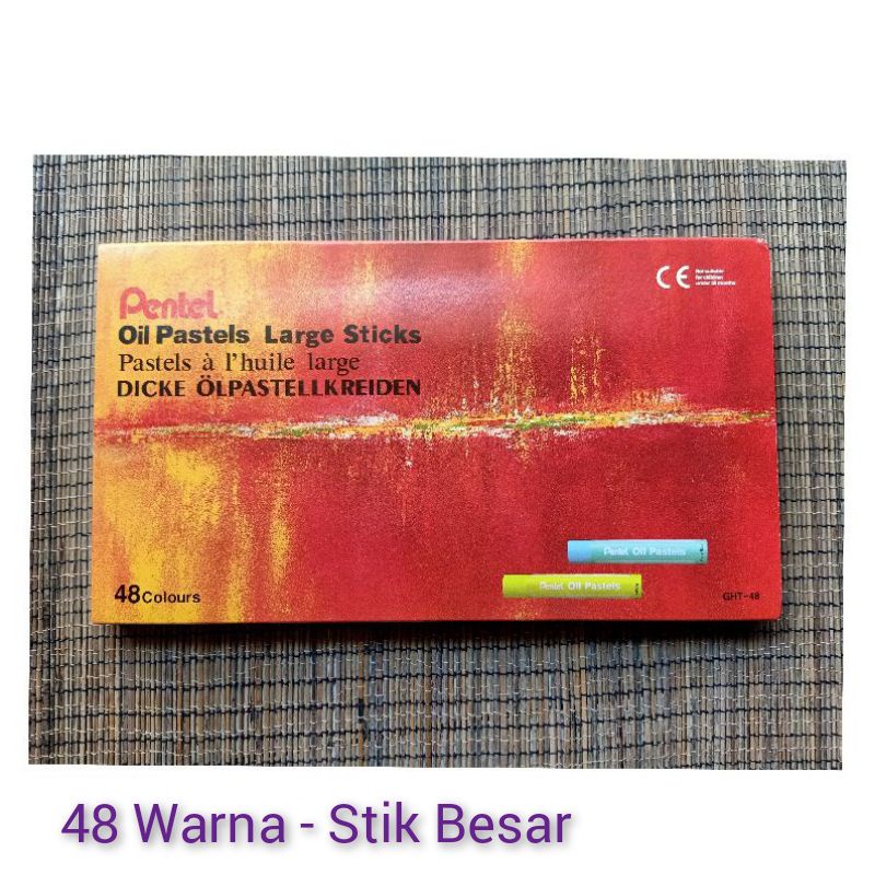 

Krayon Oil Pastel Pentel Large Stik GHT 48 Krayon Lomba Krayon Mewah Peralatan Menggambar