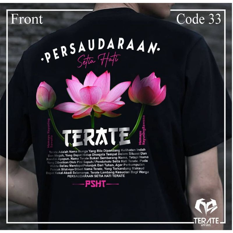 Kaos Psht Kaos Psht Bunga Kaos Psht Terbaru Kaos Terate Nuansa Bunga Pink Kaos Psht Distro Kaos Plas