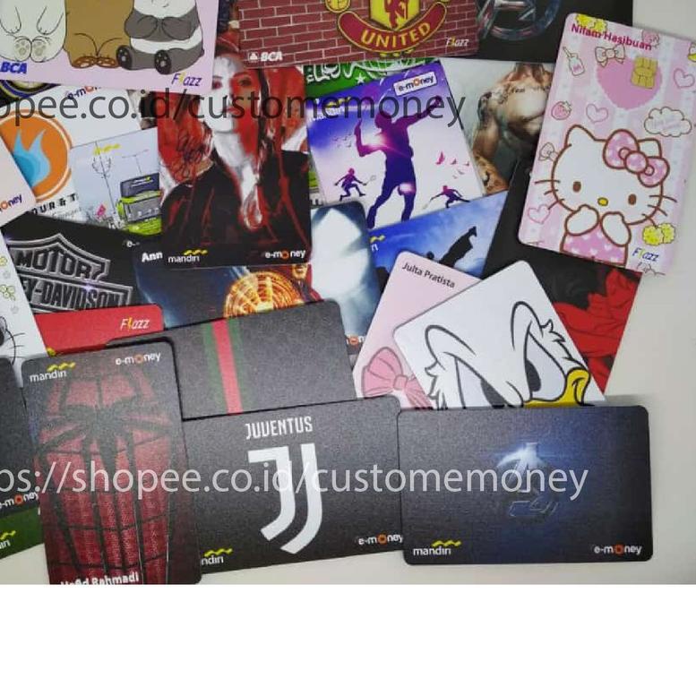 ♥ Emoney ID CARD BRI BRIZZI Bank BRI Etoll E-money Card BUMN ➢