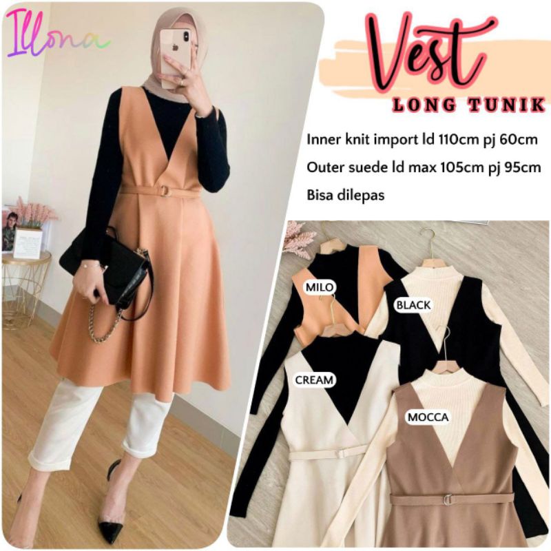 Vest long tunik