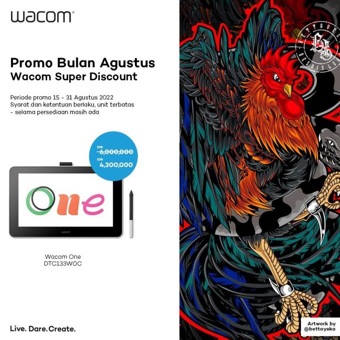 Wacom One Display Cintiq Ceres 13" Pen Display Full HD DTC 133 DTC133