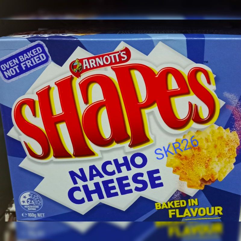 

Shapes Nacho Cheese 160gr