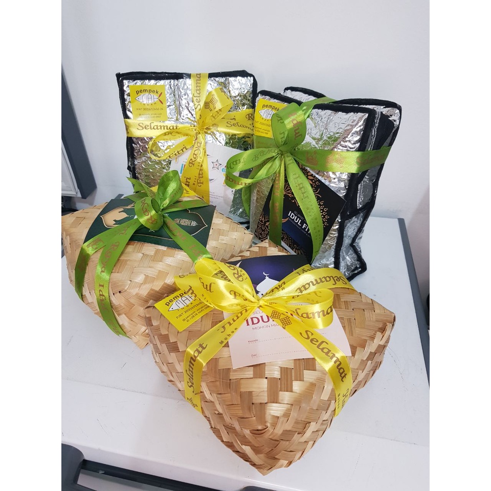 HAMPERS LEBARAN/IDUL FITRI - HADIAH LEBARAN PEMPEK - PAKET FITRI 3 PAX