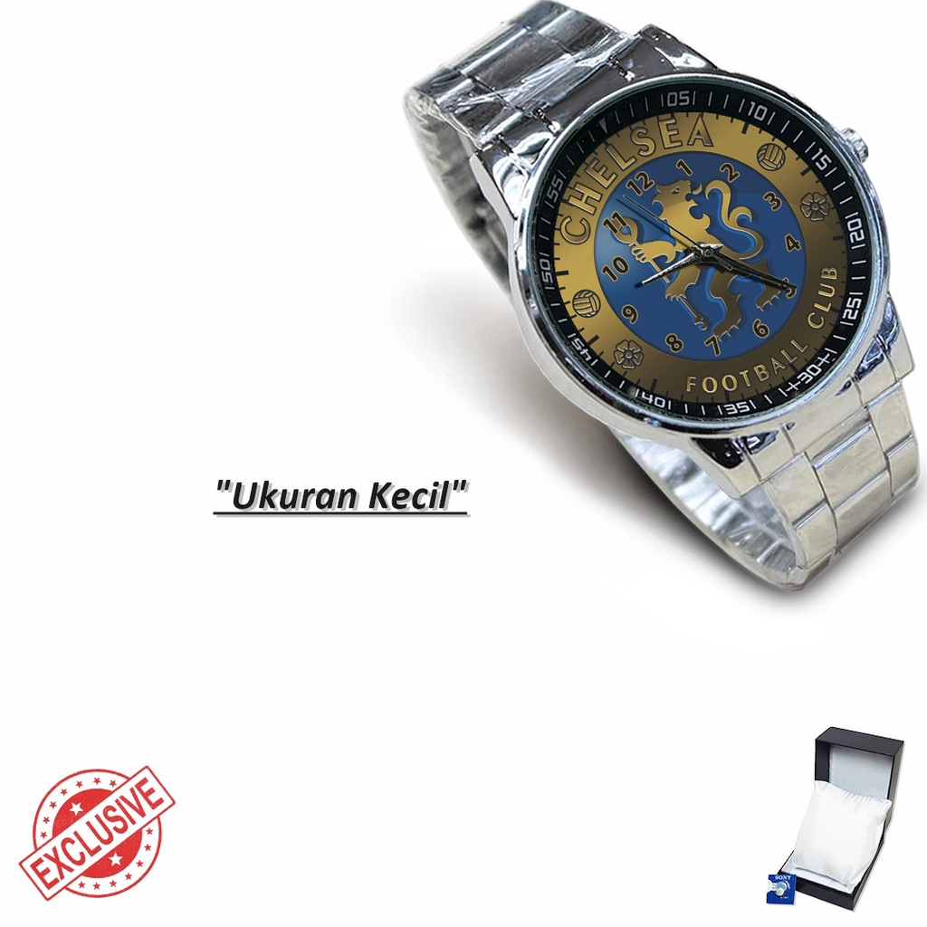 Jam Tangan Rantai Couple CHELSEA FC - 1 (Special)