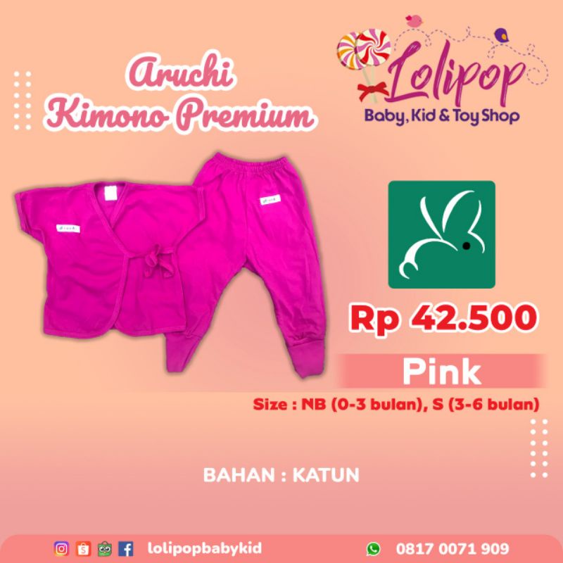 Aruchi Setelan Kimono Premium - Setelan bayi