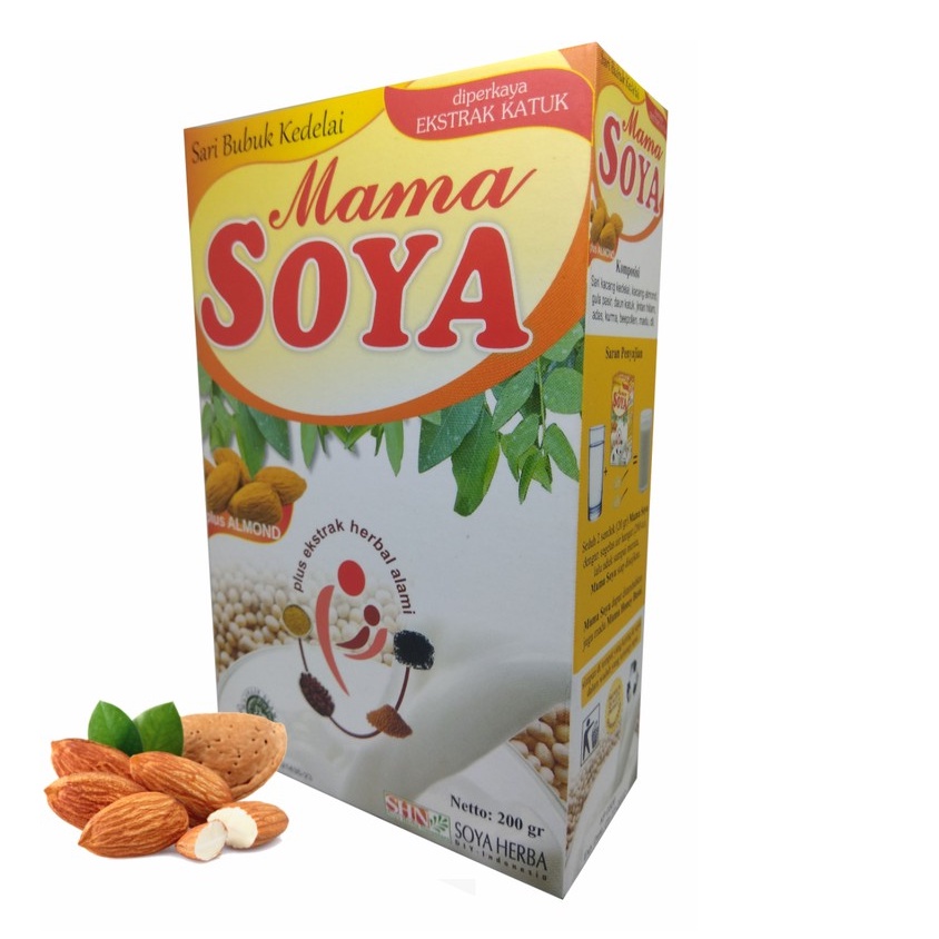 Mama Soya Asi Booster - Susu Kedelai Ibu Menyusui - Asi Booster - Penambah Asi - Pelancar Asi