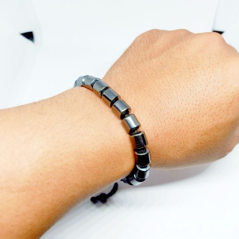 BRACELET STONE MAGNETIS / GELANG MAGNET GELANG BLUSTIN MAGNET GELANG PRIA