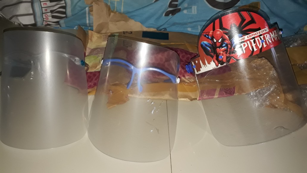 Ready Stok!!!face Shield Kacamata Warna