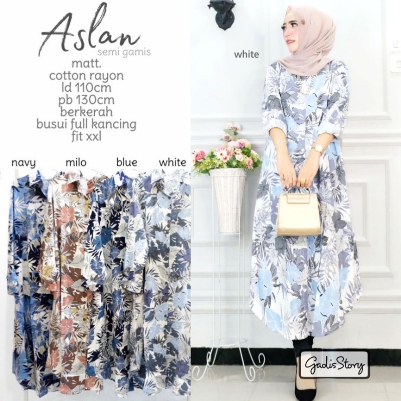 ASLAN SEMI GAMIS WANITA