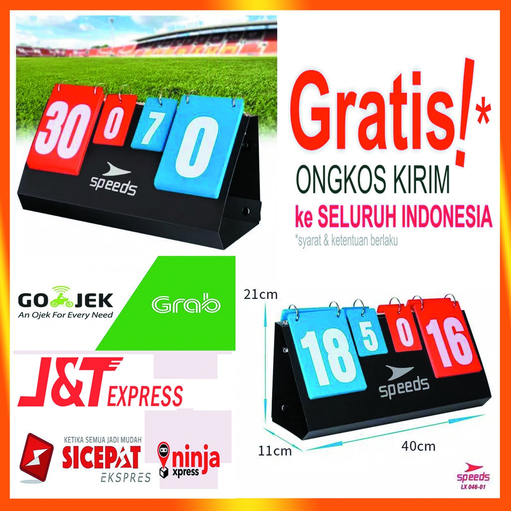 PAPAN SKOR BOLA / PAPAN SKOR FUTSAL / SCORE BOARD SPEEDS / PAPAN SKOR BASKET / PAPAN SKOR VOLI