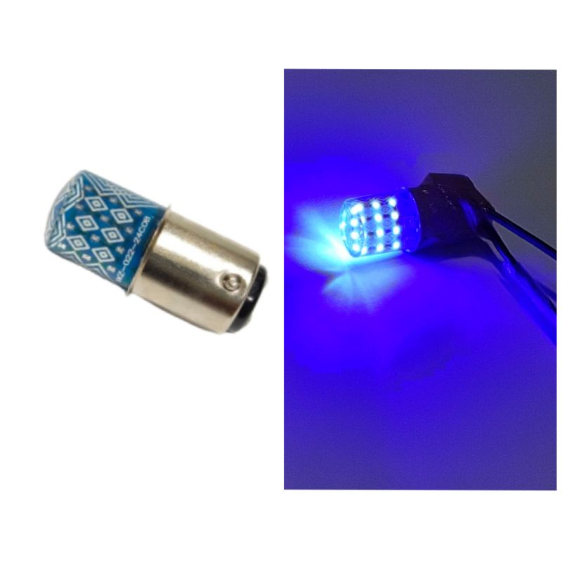 Lampu rem motor mobil 24led lampu stop jelly 24mata edisi led nyala kedip strobo