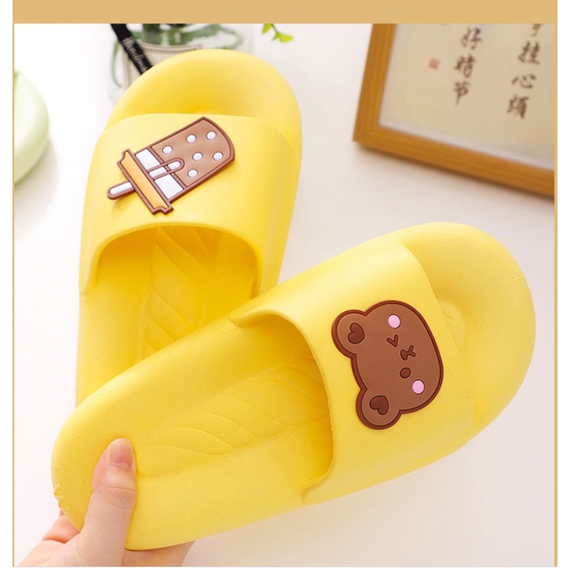 sandal Wanita sandal rumah outdoor Bear And Boba Empuk anti licin SP055