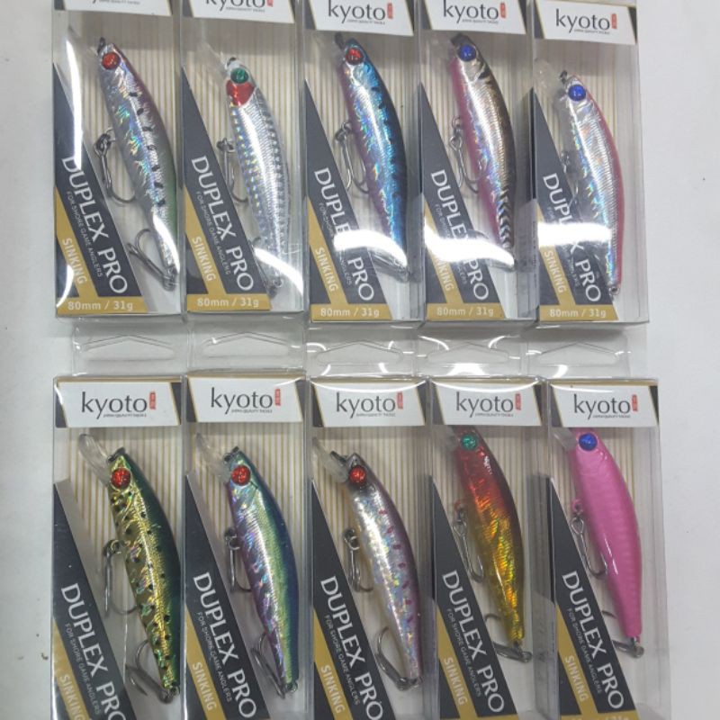 Lure KYOTO DUPLEX PRO (8cm / 31gram) SINKING