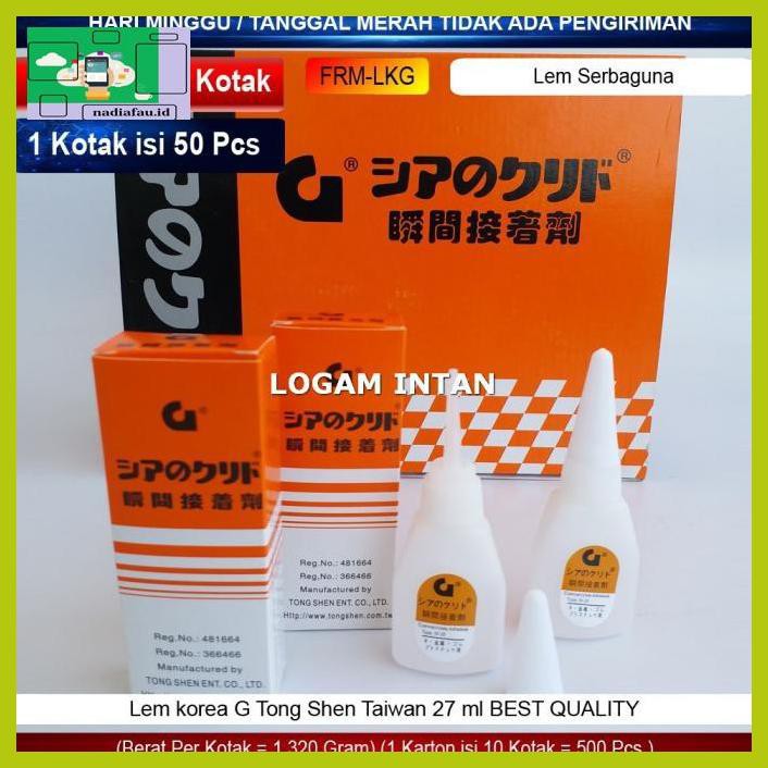 

R4E5Et- Lem Korea G / Power Glue / Lem Gila / Lem Besi Original Made In Taiwan Fyhf7T-