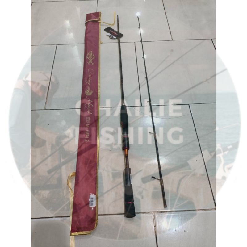 Joran Relix Nusantara Cacing Merah 662 Gen 2 Spining & BC