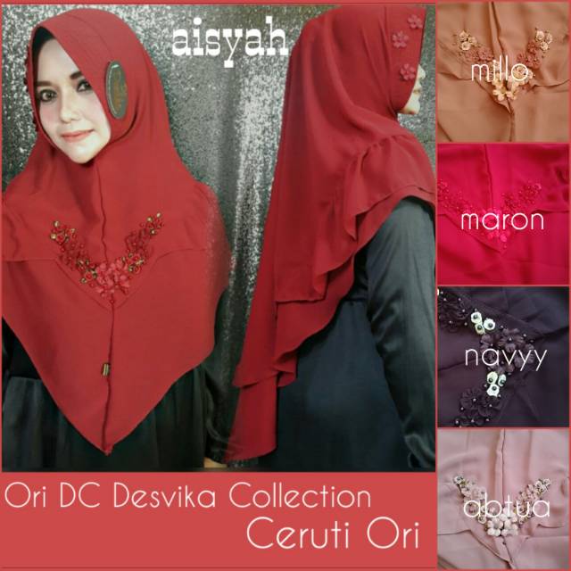 KHIMAR DESVIKA ORI AISYAH HIJAB DESVIKA ORI AISYAH