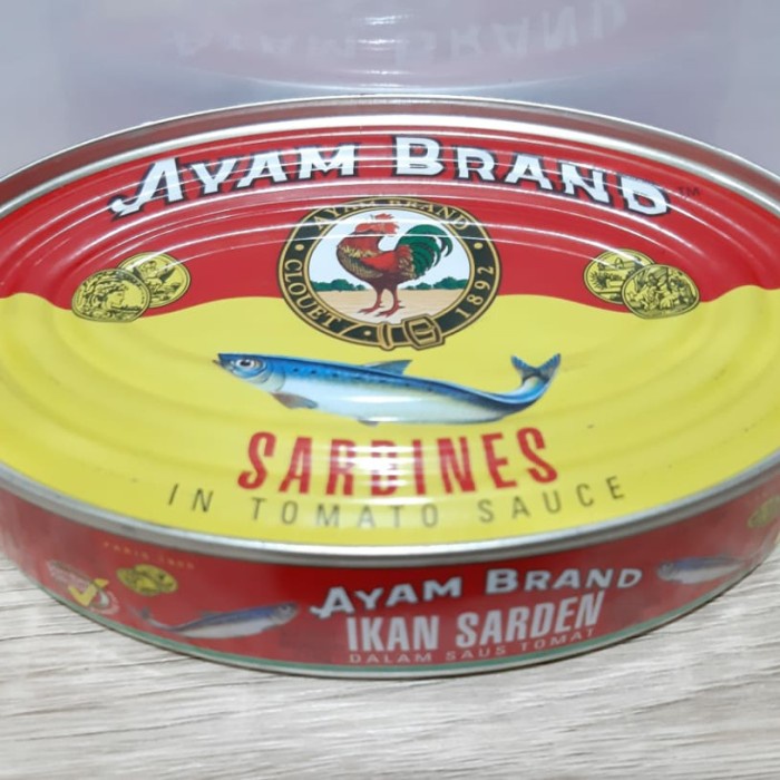 

ds20112s Ayam Brand Sarden Saos Tomat Oval 215 G Xa20X1