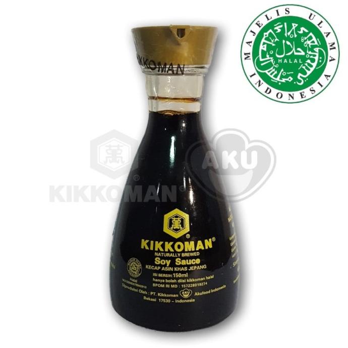 

[[COD]] Kikkoman Soy Dispenser Shoyu Sauce - Kecap Khas Jepang Halal 150ml TERBATAS Kode 551