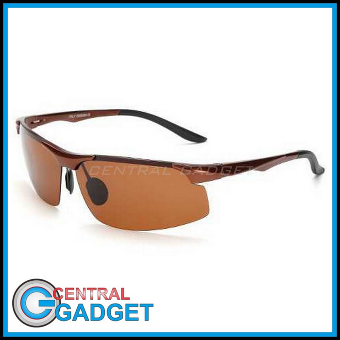 Kacamata Hitam Pria Magnesium Polarized Sunglasses - 8003
