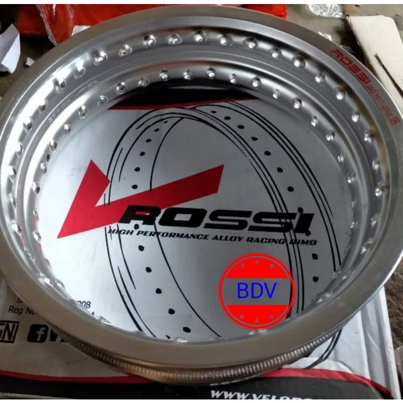 Velg Rossi 215 X 14 Wm Silver (Ring 14) Matic