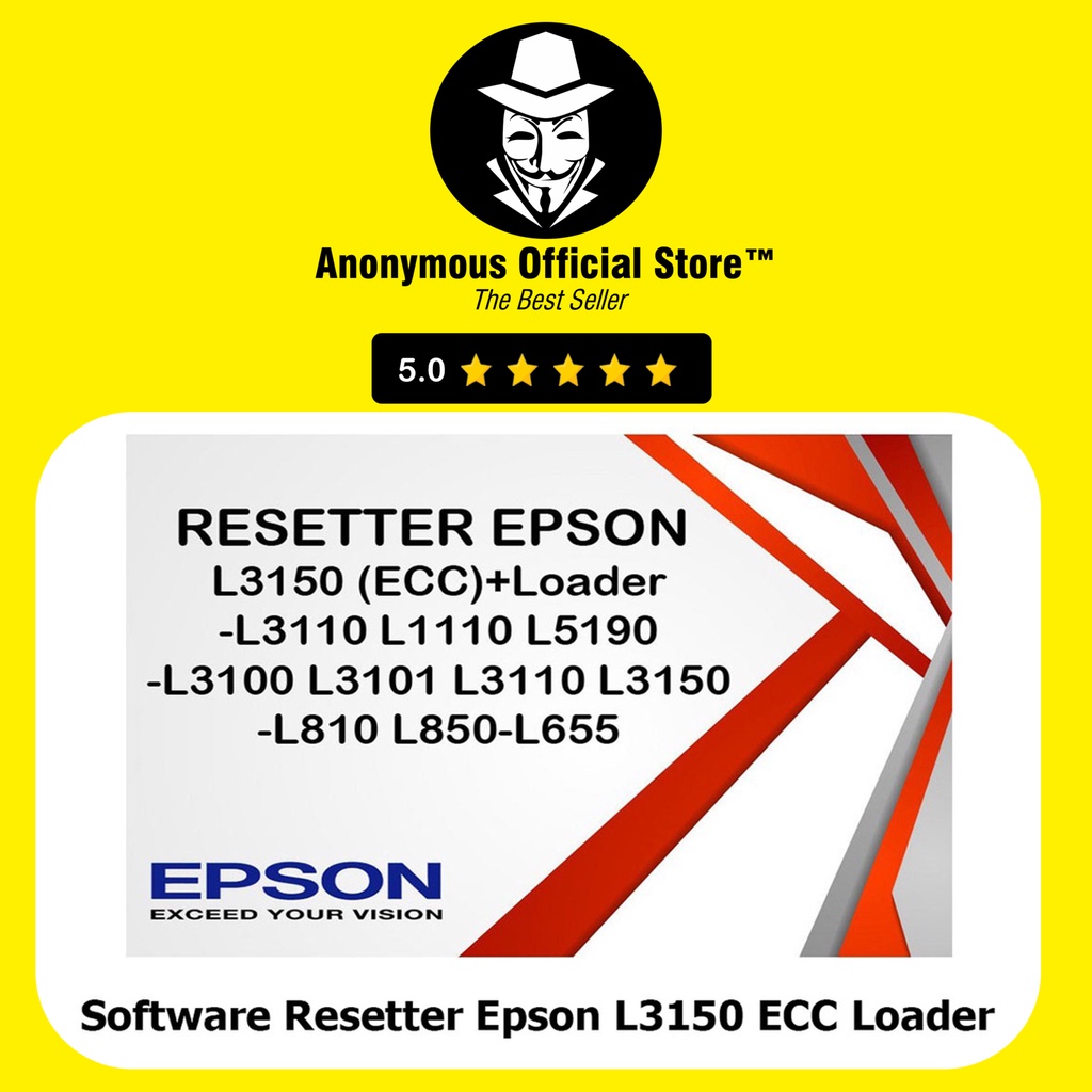 Jual PROGRAM RESETTER EPSON RESET PRINTER PRINT L3150 L3110 L1110 L5190 ...