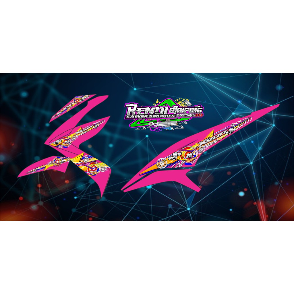 Striping Xeon rc Transparant uv thailand