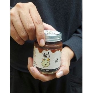 

SOULMELT COKLAT LUMER KEKINIAN, choco crust, choco jar crunch rice crispy choco matcha greentea choco melt in jar
