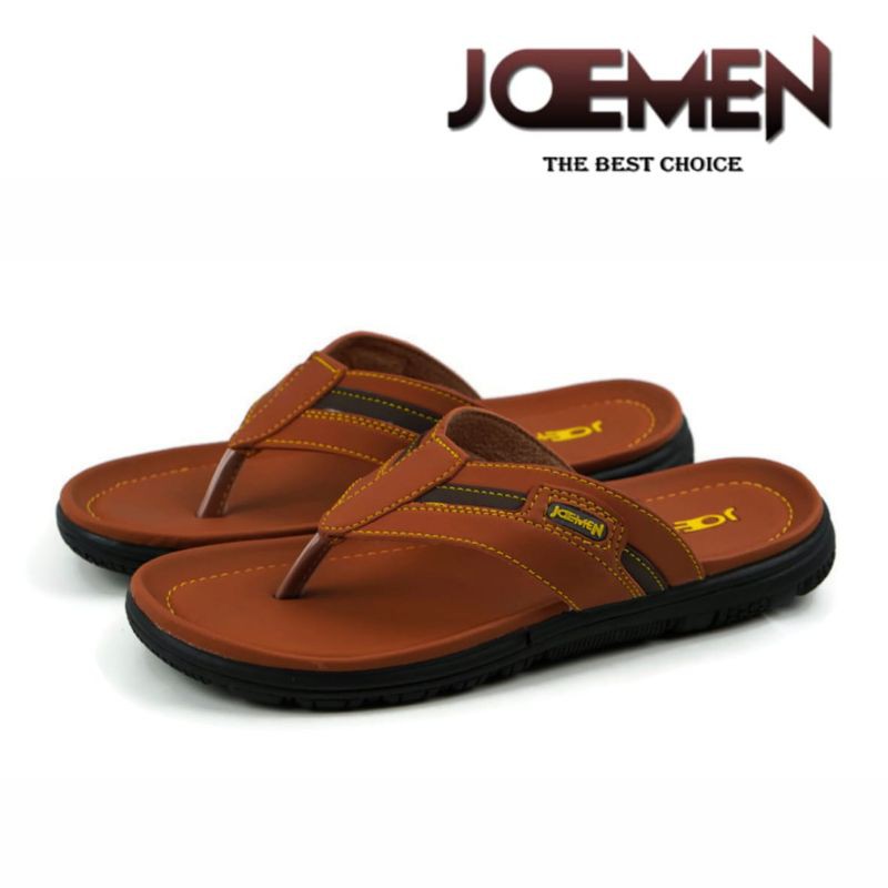 SANDAL KULIT PRIA IMPORT ORIGINAL JOEMEN