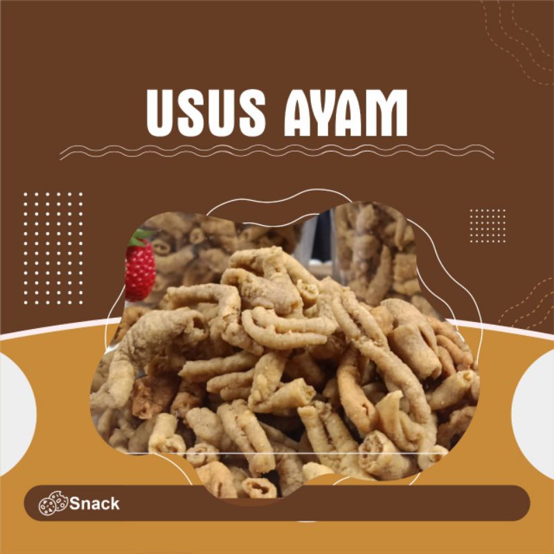 

Keripik Usus Ayam H Rojali 500 gram