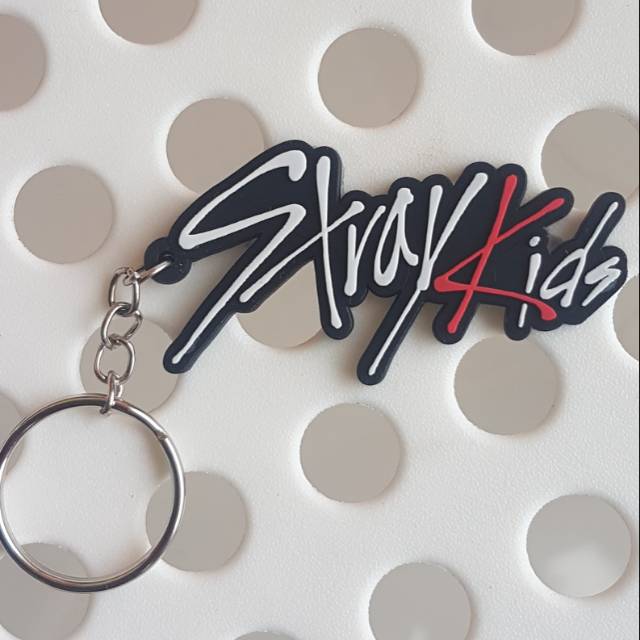 STRAY KIDS KEYCHAIN RUBBER GANTUNGAN KUNCI KARET KPOP