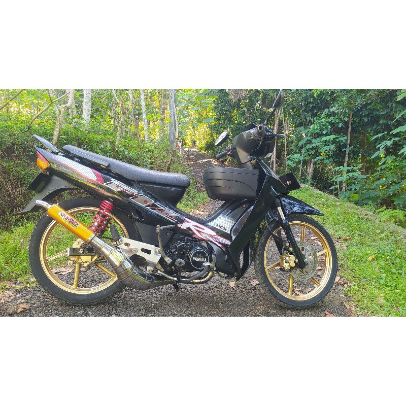 Knalpot racing fizr fiz force1 type kolong cobra suara garing