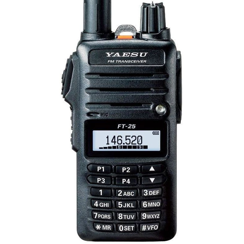 Yaesu FT-25R Handie Talkie VHF Baru Ori Garansi 1 Thn FT25R FT 25