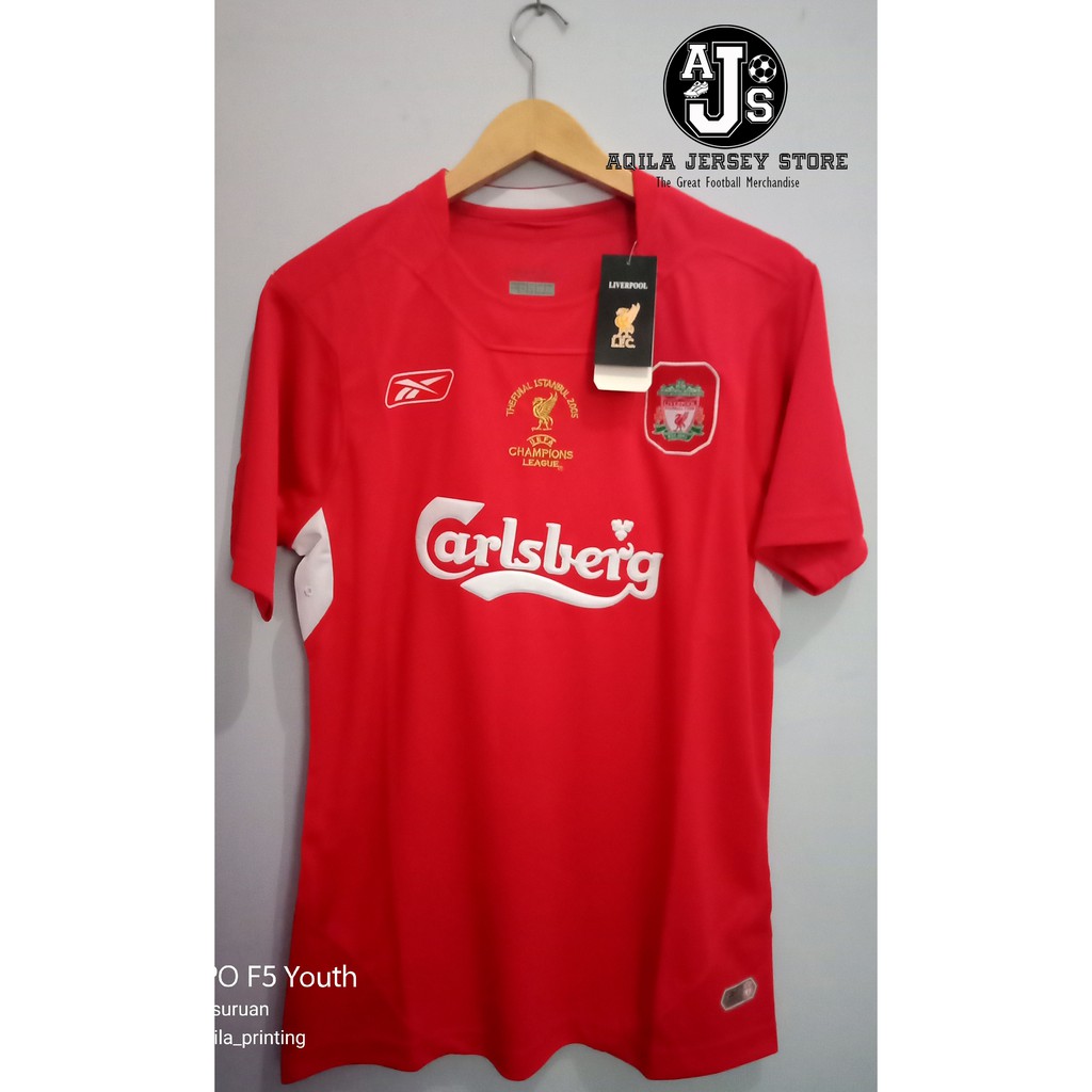 liverpool jersey 2005