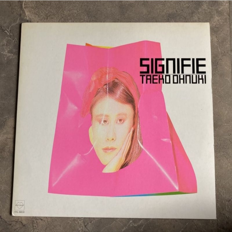 Vinyl City Pop - Taeko Ohnuki - Signifie , Piringan Hitam LP Jepang