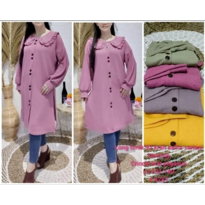 tunik crincle by aquila/ tunik jumbo