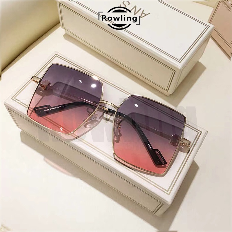 Rowling(ka-230)Kacamata  Hitam Terbaru Wanita Titanium  Style Kacamata Fashion Murah/Kacamata Sunglasses Import Wanita Kacamata Fashion